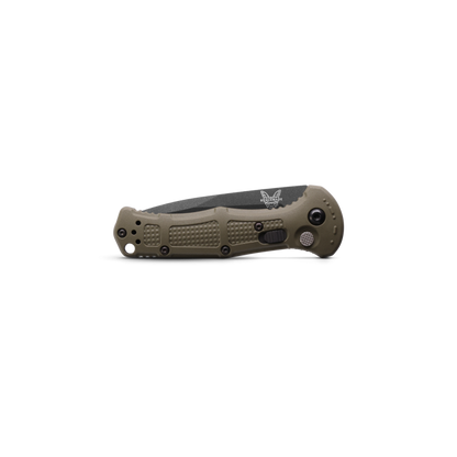 Benchmade, Inc.™ Mini Claymore 9570BK-1 Ranger Green Grivory CPM D2 Semi-Stainless Steel Pocket Knife