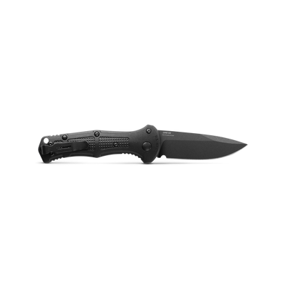 Benchmade, Inc.™ Mini Claymore Auto 9570BK Black Grivory CPM D2 Semi-Stainless Steel Pocket Knife