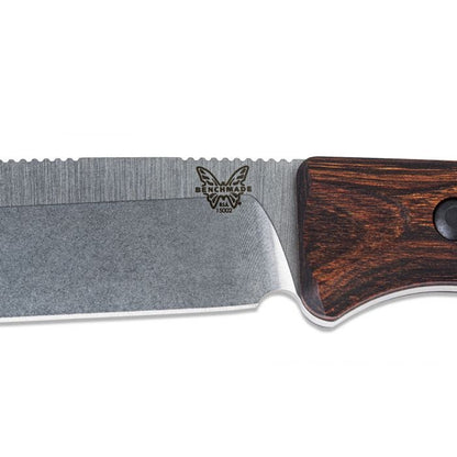 Benchmade, Inc.™ Saddle Mountain Skinner Fixed Blade 15002 Stabilized Wood CPM-S30V Stainless Steel Knife