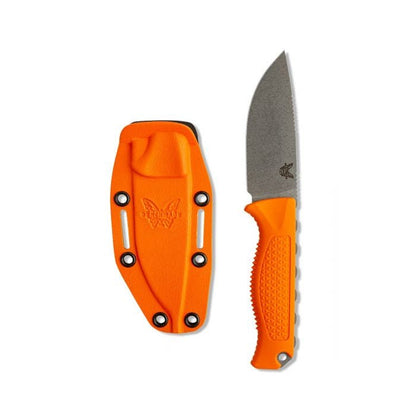 Benchmade, Inc.™ Steep Country Fixed Blade 15006 Orange Santoprene CPM-S30V Stainless Steel Knife