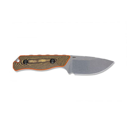 Benchmade, Inc.™ Hidden Canyon Hunter Fixed Blade 15017-1 Richlite and Orange G10 CPM-S90V Stainless Steel Knife