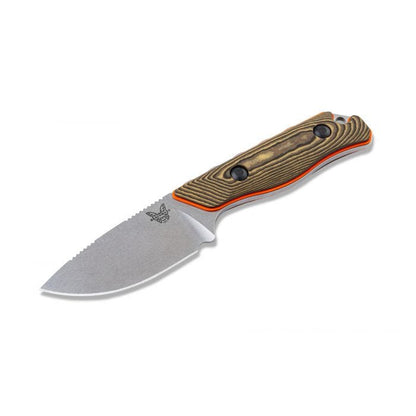 Benchmade, Inc.™ Hidden Canyon Hunter Fixed Blade 15017-1 Richlite and Orange G10 CPM-S90V Stainless Steel Knife