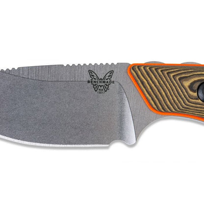 Benchmade, Inc.™ Hidden Canyon Hunter Fixed Blade 15017-1 Richlite and Orange G10 CPM-S90V Stainless Steel Knife