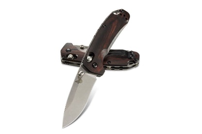 Benchmade, Inc.™ North Fork 15031-2 Stabilized Wood CPM-S30V Stainless Steel Pocket Knife