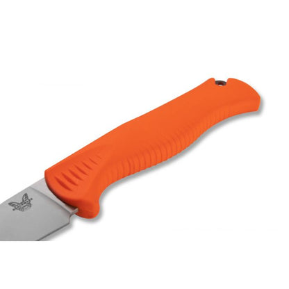Benchmade, Inc.™ Meatcrafter Fixed Blade 15500 Orange Santoprene 154CM Stainless Steel Knife