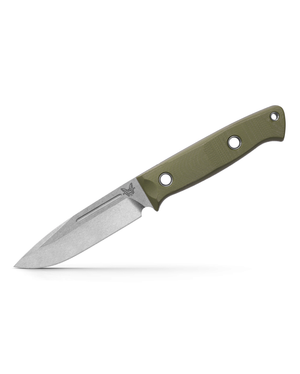 Benchmade, Inc.™ Bushcrafter Fixed Blade 163-1 OD Green G10 CPM-S30V Stainless Steel Knife