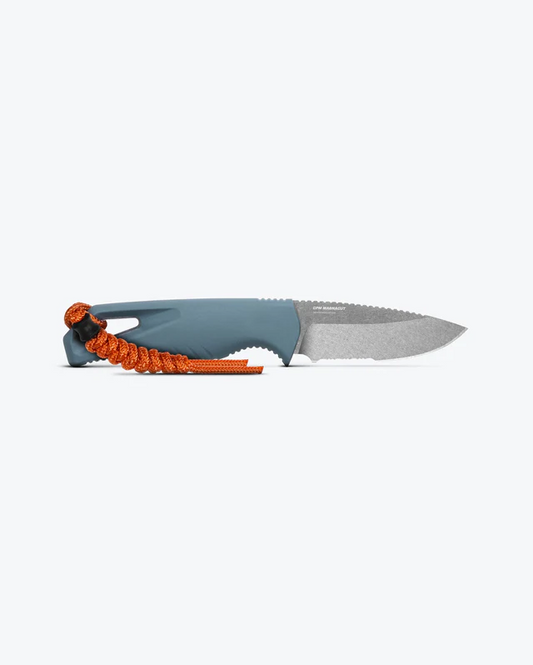 Benchmade, Inc.™ Intersect Fixed Blade 18050S Depth Blue Santoprene CPM-MagnaCut Stainless Steel Knife