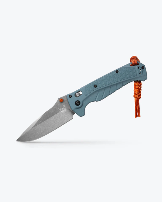 Benchmade, Inc.™ Adira 18060 Depth Blue Grivory CPM-MagnaCut Stainless Steel Pocket Knife