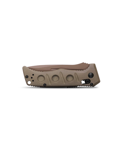 Benchmade, Inc.™ Mini Auto Adamas 2730FE-2 OD Green G10 CPM-CruWear Semi-Stainless Steel Pocket Knife