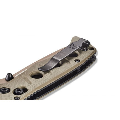 Benchmade, Inc.™ Mini Adamas 273FE-2 Olive Drab G10 CPM CruWear Steel Pocket Knife