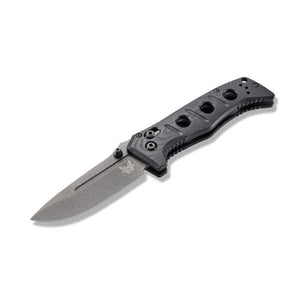 Benchmade, Inc.™ Mini Adamas 273GY-1 Black G10 CPM CruWear Steel Pocket Knife