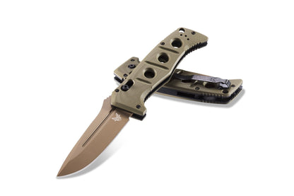 Benchmade, Inc.™ Auto Adamas 2750FE-2 Olive Drab G10 CPM CruWear Steel Pocket Knife