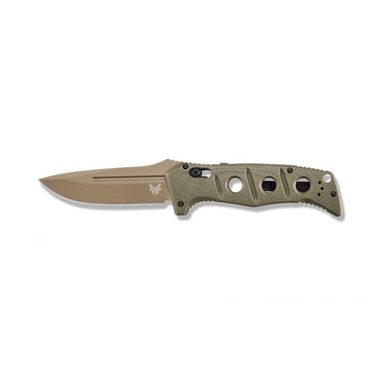Benchmade, Inc.™ Auto Adamas 2750FE-2 Olive Drab G10 CPM CruWear Steel Pocket Knife