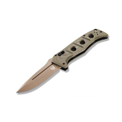 Benchmade, Inc.™ Auto Adamas 2750FE-2 Olive Drab G10 CPM CruWear Steel Pocket Knife