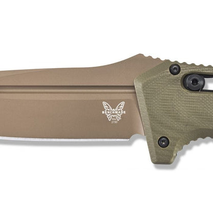 Benchmade, Inc.™ Auto Adamas 2750FE-2 Olive Drab G10 CPM CruWear Steel Pocket Knife