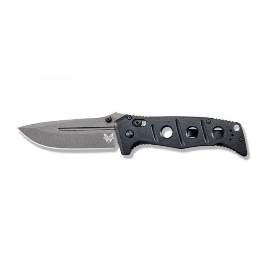 Benchmade, Inc.™ Adamas 275GY-1 Black G10 CPM CruWear Steel Pocket Knife