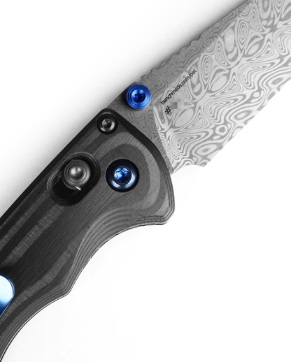 Benchmade, Inc.™ Full Immunity 290-241 Carbon Fiber Damasteel Pocket Knife