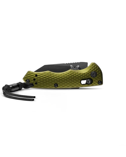 Benchmade, Inc.™ Full Immunity Auto 2900BK-2 Woodland Green Aluminum CPM-M4 Carbon Steel Pocket Knife