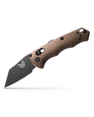 Benchmade, Inc.™ Partial Immunity Auto 2950BK-1 Flat Dark Earth Aluminum CPM-M4 Carbon Steel Pocket Knife