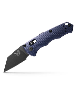 Benchmade, Inc.™ Partial Immunity Auto 2950BK Crater Blue Aluminum CPM-M4 Carbon Steel Pocket Knife