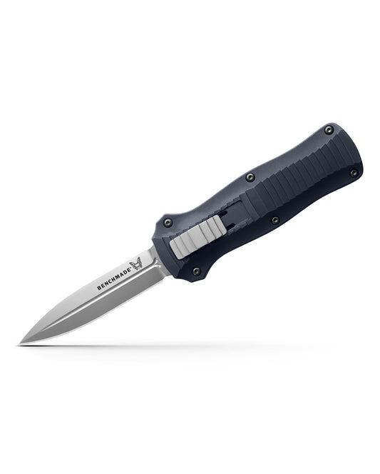Benchmade, Inc.™ Mini-Infidel D/A OTF 3350-2301 Crater Blue Aluminum S30V Stainless Steel Pocket Knife