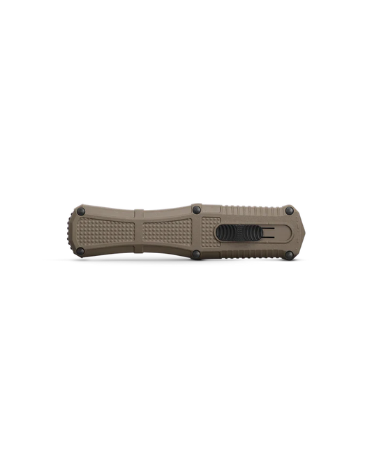 Benchmade, Inc.™ Claymore OTF 3370GY-1 Ranger Green Grivory CPM-D2 Semi-Stainless Steel Pocket Knife