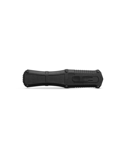 Benchmade, Inc.™ Claymore OTF 3370SGY Black Grivory CPM-D2 Semi-Stainless Steel Pocket Knife