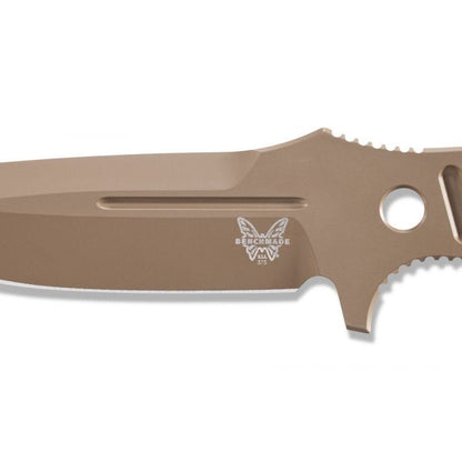 Benchmade, Inc.™ Adamas Fixed Blade 375FE-1 Flat Earth CPM-CruWear CPM CruWear Steel Knife