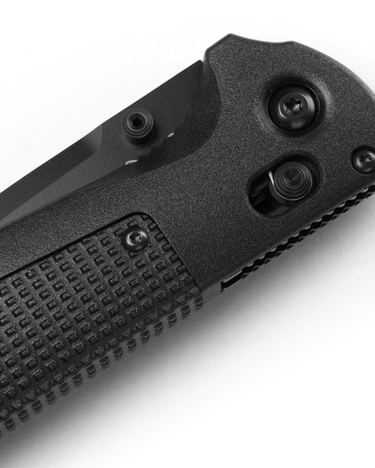 Benchmade, Inc.™ Redoubt 430BK-02 Black Grivory CPM-D2 Semi-Stainless Steel Pocket Knife