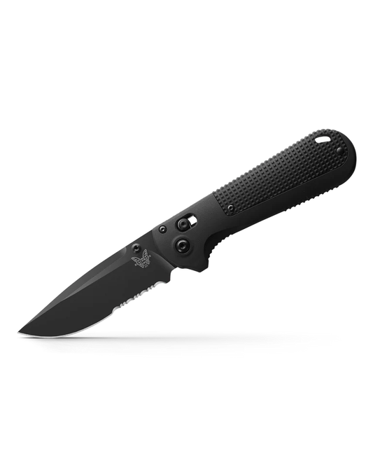 Benchmade, Inc.™ Redoubt 430SBK-02 Black Grivory CPM-D2 Semi-Stainless Steel Pocket Knife