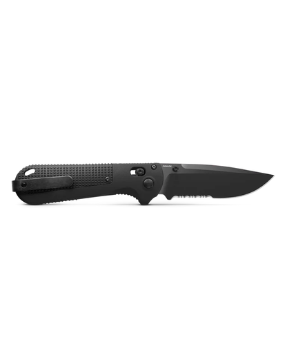 Benchmade, Inc.™ Redoubt 430SBK-02 Black Grivory CPM-D2 Semi-Stainless Steel Pocket Knife