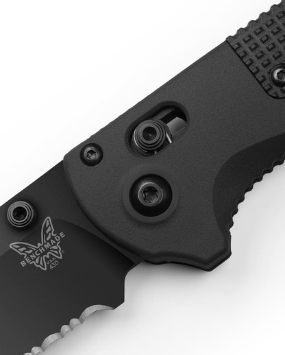 Benchmade, Inc.™ Redoubt 430SBK-02 Black Grivory CPM-D2 Semi-Stainless Steel Pocket Knife