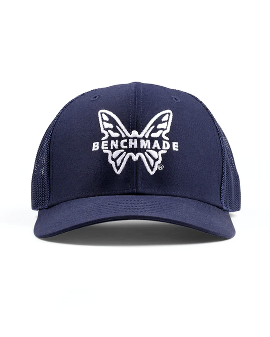 Benchmade, Inc.™ 50157 Knife Navy Blue Cotton & Polyester Trucker Hat