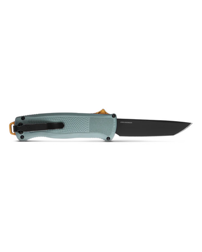 Benchmade, Inc.™ Shootout OTF 5370BK-07 Sage Green Grivory CPM-CruWear Semi-Stainless Steel Pocket Knife