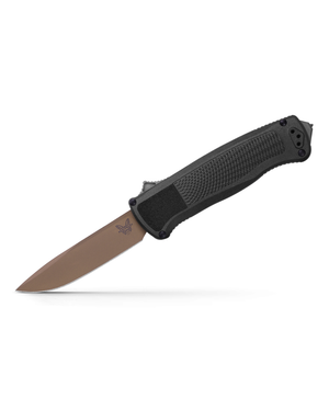 Benchmade, Inc.™ Shootout OTF 5371FE Black CF-Elite CPM-CruWear Semi-Stainless Steel Pocket Knife