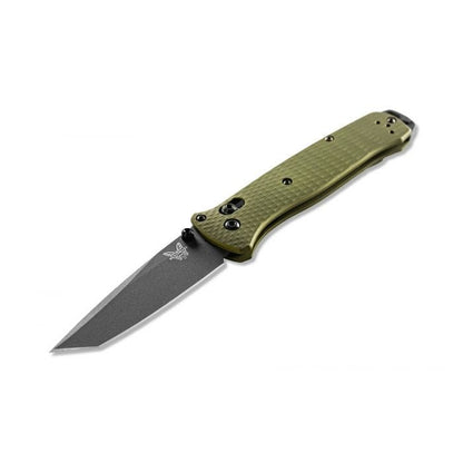 Benchmade, Inc.™ Bailout 537GY-1 Woodland Green Anodized 6061-T6 Aluminum CPM-M4 Carbon Steel Pocket Knife