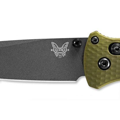 Benchmade, Inc.™ Bailout 537GY-1 Woodland Green Anodized 6061-T6 Aluminum CPM-M4 Carbon Steel Pocket Knife