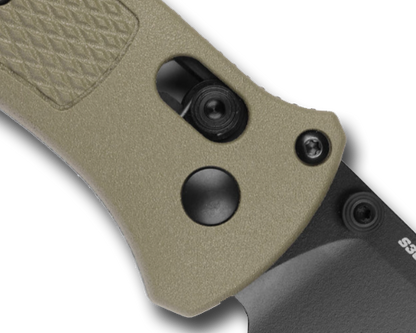 Benchmade, Inc.™ Bailout 537BK-06 Ranger Green Grivory CPM-S30V Stainless Steel Pocket Knife