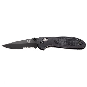 Benchmade, Inc.™ Mini Griptilian 556SBK-S30V Black Glass-filled Nylon CPM-S30V Stainless Steel Pocket Knife