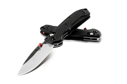Benchmade, Inc.™ Mini Freek 565-1 Black Carbon Fiber CPM-S90V Stainless Steel Pocket Knife