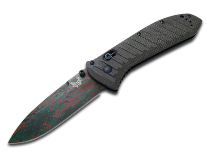Benchmade, Inc.™ Presidio 2 570CAMO-2601 Green Canvas Micarta CPM-S30V Stainless Steel Pocket Knife