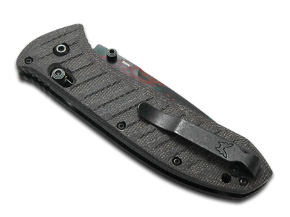 Benchmade, Inc.™ Presidio 2 570CAMO-2601 Green Canvas Micarta CPM-S30V Stainless Steel Pocket Knife