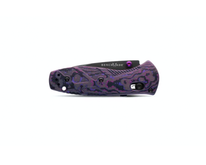 Benchmade, Inc.™ Mini Barrage 585BK-251 Purple Haze Fatcarbon Fiber CPM-S90V Stainless Steel Pocket Knife