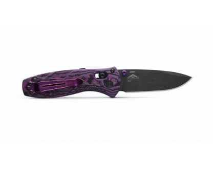 Benchmade, Inc.™ Mini Barrage 585BK-251 Purple Haze Fatcarbon Fiber CPM-S90V Stainless Steel Pocket Knife