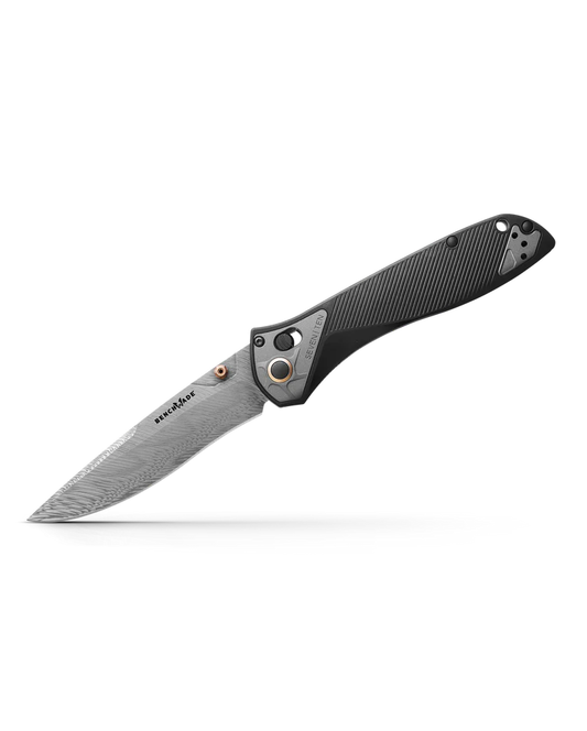 Benchmade, Inc.™ Seven-Ten 710-241 Black DLC 6AL-4V Titanium Damasteel Pocket Knife