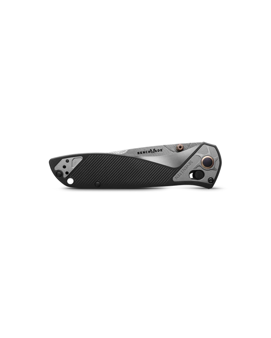 Benchmade, Inc.™ Seven-Ten 710-241 Black DLC 6AL-4V Titanium Damasteel Pocket Knife