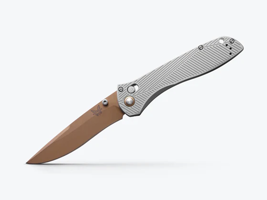 Benchmade, Inc.™ Seven-Ten 710FE-24 Gray 6061-T6 Aluminum CPM-S90V Stainless Steel Pocket Knife