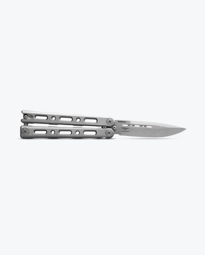 Benchmade, Inc.™ Laro Butterfly 82 Billet 6AL4V Titanium CPM-MagnaCut Stainless Steel Pocket Knife