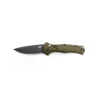 Benchmade, Inc.™ Claymore Auto 9070BK-1 Foliage Green Grivory CPM-D2 Semi-Stainless Steel Pocket Knife