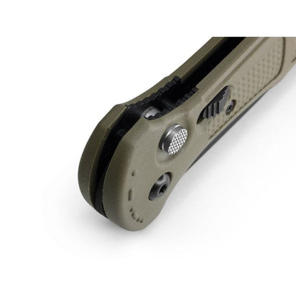 Benchmade, Inc.™ Claymore Auto 9070BK-1 Foliage Green Grivory CPM-D2 Semi-Stainless Steel Pocket Knife
